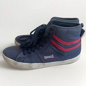 Lonsdale Mens Canons Hi Top‎ Size 12 Trainers Sneakers Sports Shoes Lace Up Logo